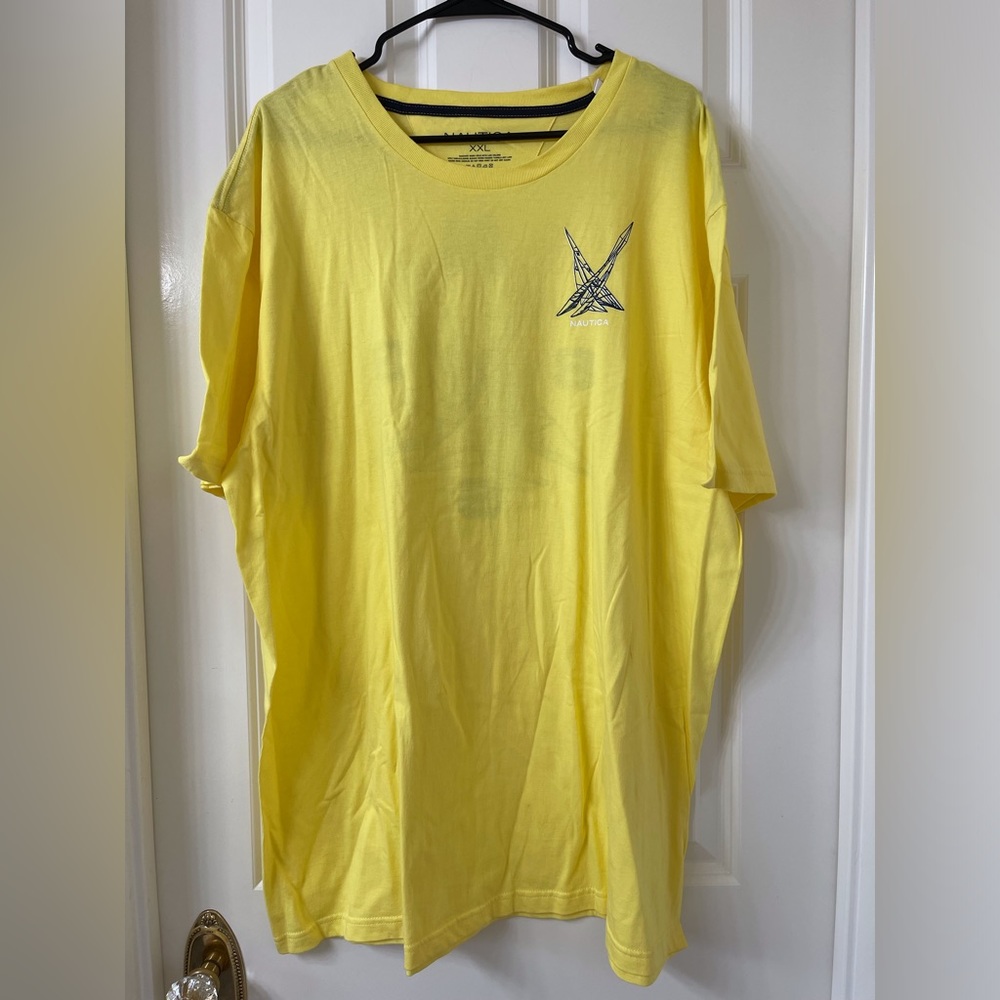 Nautical XXL Yellow Tee - NWT!
